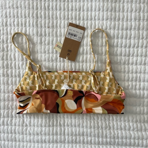 NWT Billabong Reversible Bikini Top - Picture 2 of 4